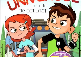 Ben 10. Ben și Gwen salvează lumea Universul. Carte de activități cu autocolante