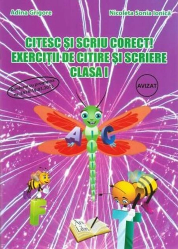 Citesc și scriu corect! Clasa I