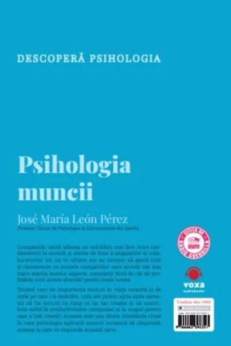 Psihologia muncii (Vol. 22)