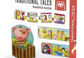 Puzzle educativ Montessori: Povești Tradiționale