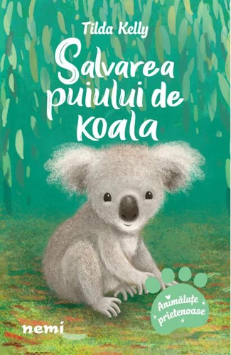 Salvarea puiului de koala