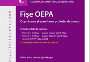 Fișe OEPA. Organizarea și exercitarea profesiei de avocat