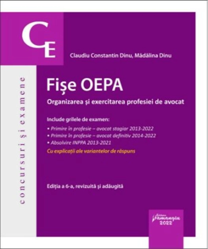 Fișe OEPA. Organizarea și exercitarea profesiei de avocat