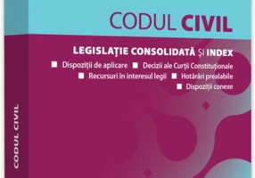 Codul civil. Legislație consolidată și index (septembrie 2021)