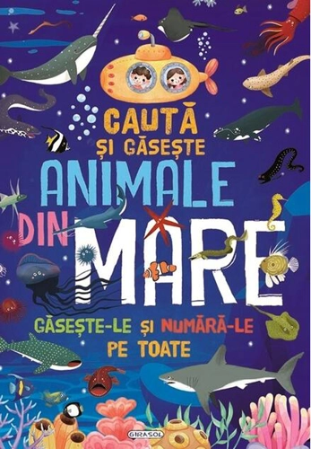 Caută și găsește - Animale din mare