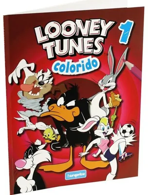 Carte de colorat Looney Tunes (Vol. 1)