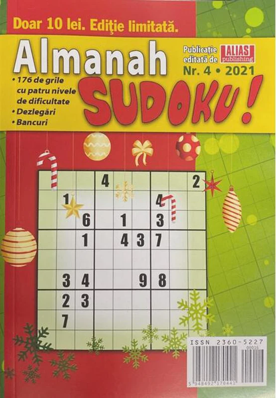 Almanah Sudoku Nr. 4, 2021