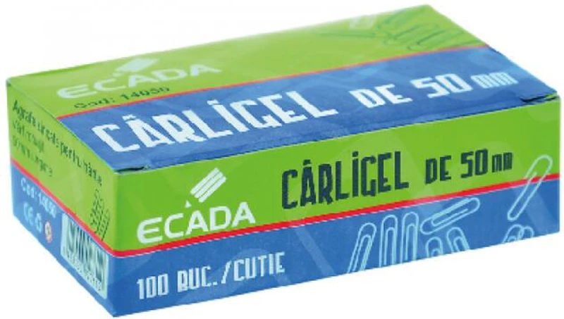 Set 100 agrafe ECADA, 50 mm