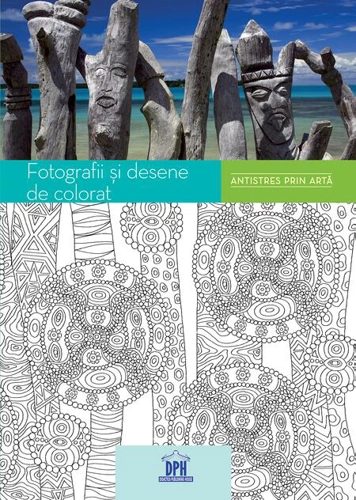 Fotografii și desene de colorat. Antistres prin artă