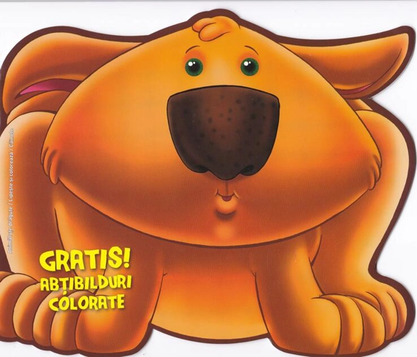 Câinele. Carte de colorat