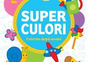Superculori. Colorăm după model 2+