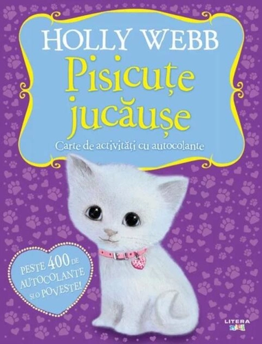 Pisicuțe jucăuse. Carte de activități cu autocolante