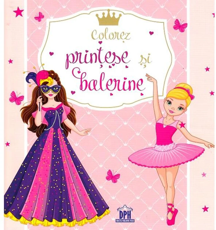 Colorez prințese și balerine
