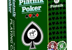 Cărți de joc Piatnik Poker, spate albastru