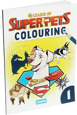 Carte de colorat League of Super-Pets (Vol. 1)