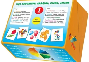 Fișe educative: imagini, cifre, litere (I)