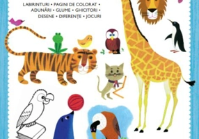 Animale. Carte de activități. Peste 100 de autocolante!