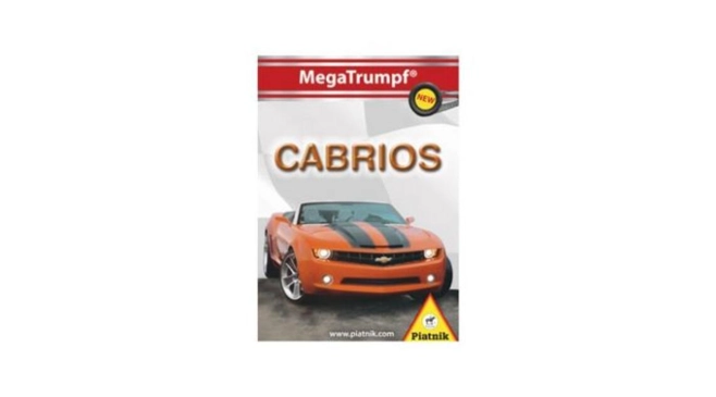 Cabrios - Cărți de joc Piatnik MegaTrumpf