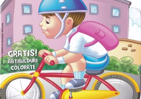 Bicicleta. Carte de colorat