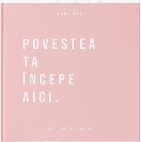 Baby Book - Povestea ta începe aici (roz)