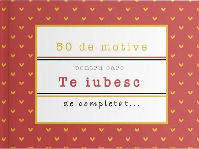50 de motive pentru care - Te iubesc (roșu)