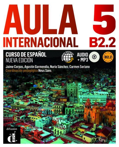 Aula internacional 5 Nueva edición + CD (B2.2) - Libro del Alumno + Cuaderno de Ejercicios