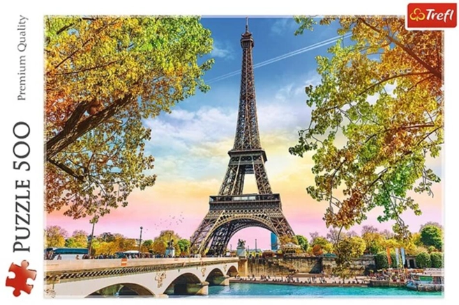 Puzzle 500 piese „Romanticul Paris”