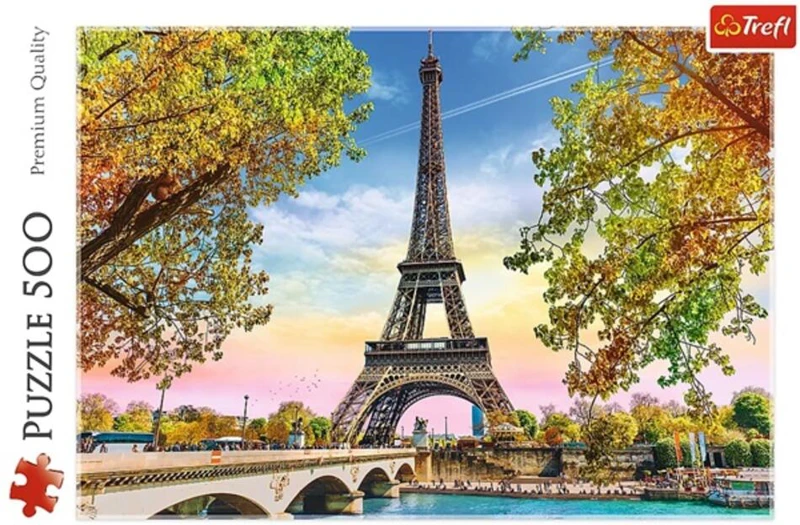 Puzzle 500 piese „Romanticul Paris”