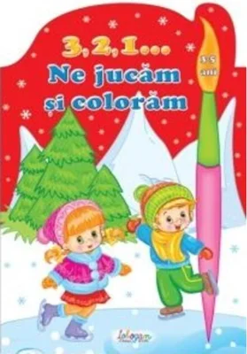 3, 2, 1… Ne jucăm și colorăm 3-5 ani