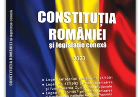 Constituția României și legislație conexă 2023