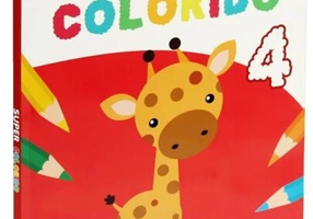 Carte de colorat Super Colorido (Vol. 4)