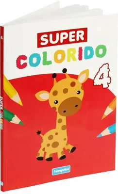 Carte de colorat Super Colorido (Vol. 4)