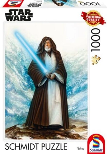 Puzzle 1000 piese Schmidt: Monte Moore - Star Wars, Maestrul Jedi