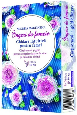 Îngeri de femeie. Set ghid + cărți-oracol bilingve