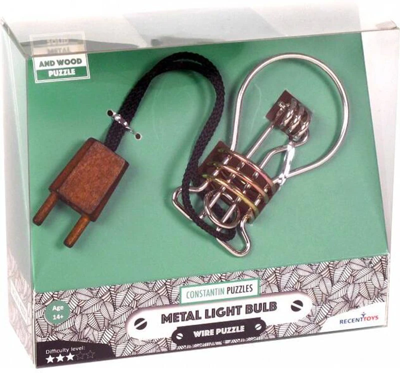 Puzzle Mecanic Constantin - Metal Light Bulb