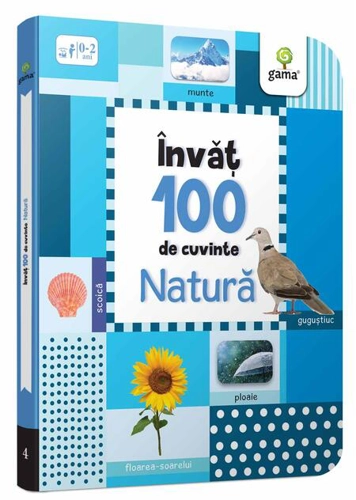Natură. Învăț 100 de cuvinte (Vol. 4)