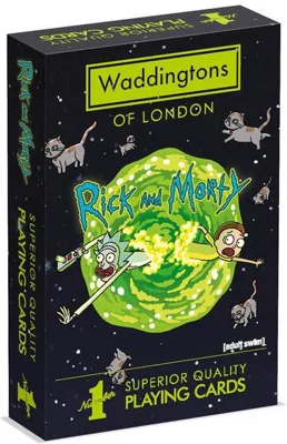Cărți de joc Rick and Morty