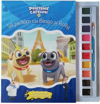Să pictăm cu Bingo și Rolly