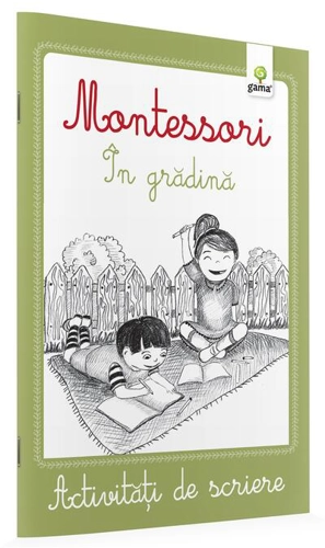 Activități de scriere Montessori. În grădină