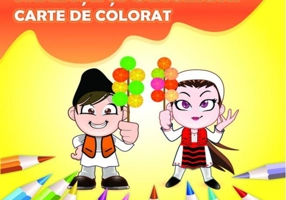 Tradiții și obiceiuri. Carte de colorat