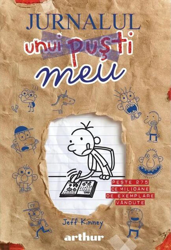 Jurnalul meu. Jurnalul unui puşti - HC