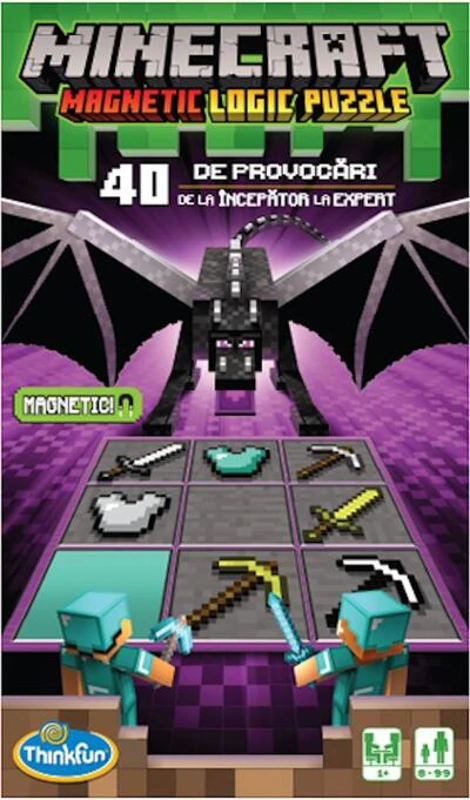 Minecraft Magnetic Logic Game
