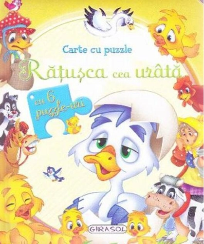 Carte cu puzzle. Rățușca cea urâtă