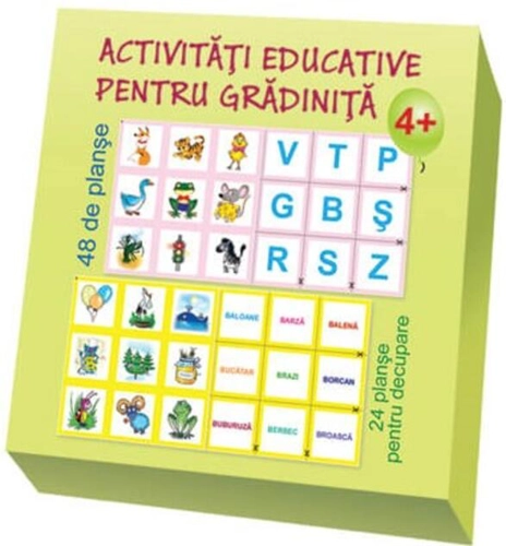 Set de activități educative pentru grădiniță (4+)