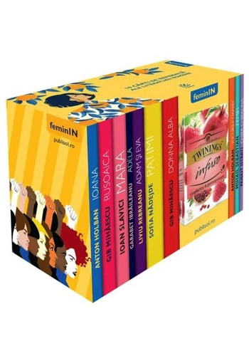 Pachet Colecția FeminIN. Volumele 1-10 + Casetă de Colecție + Cadou