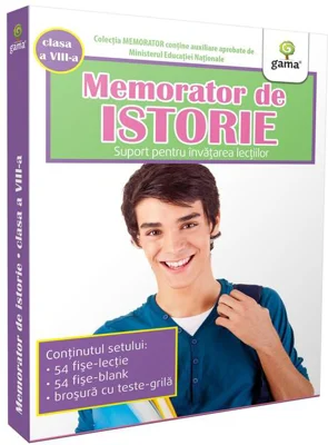 Memorator de istorie. Clasa VIII