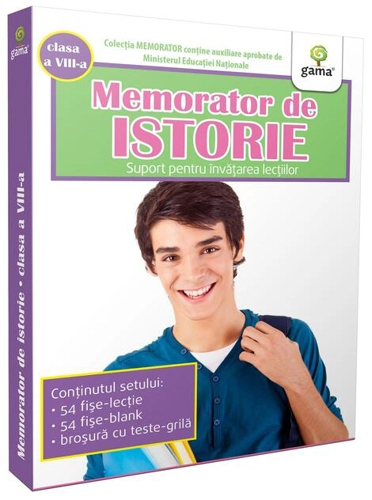 Memorator de istorie. Clasa VIII