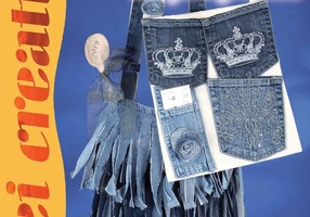 Accesorii noi din jeanşi vechi - Idei creative nr. 129