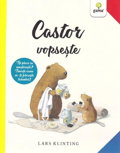 Castor vopsește. CASTOR