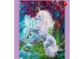 Puzzle Schmidt: Unicorn în Grădina Fermecată, 60 piese